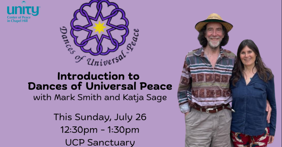 Intro to Dances of Universal Peace with Mark and Katja
